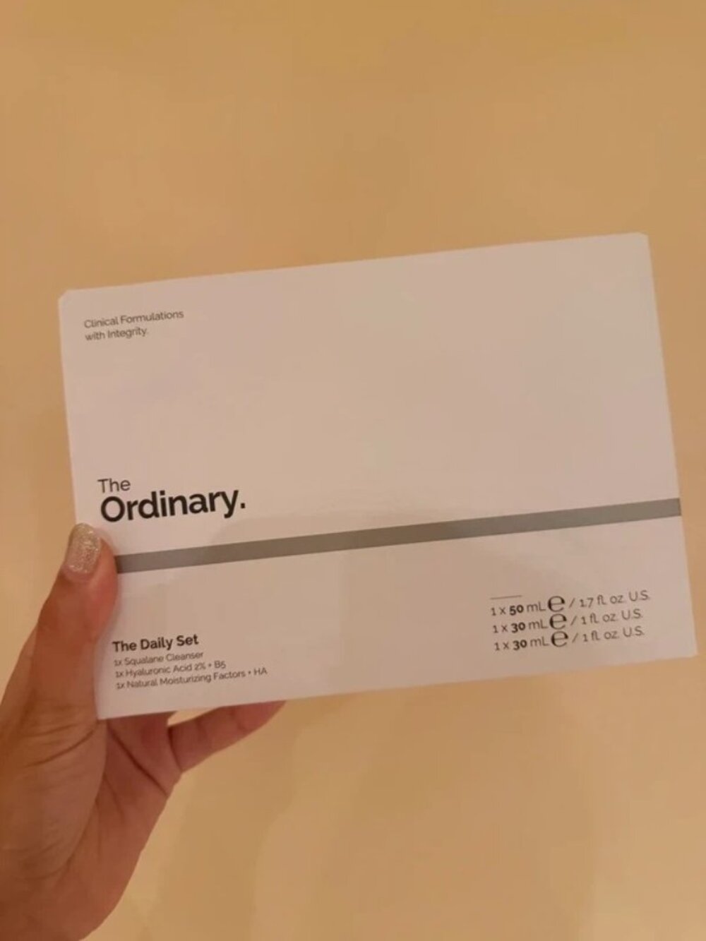 The Ordinary The Daily Set 3-piece skincare set New in box